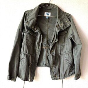 Military Style Grunge Jacket Old Navy Women's Small